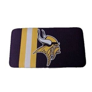 NFL Minnesota Vikings Licensed Shell Mesh Wallet  7-1/8"lx 4x 3/4‎ Little Earth